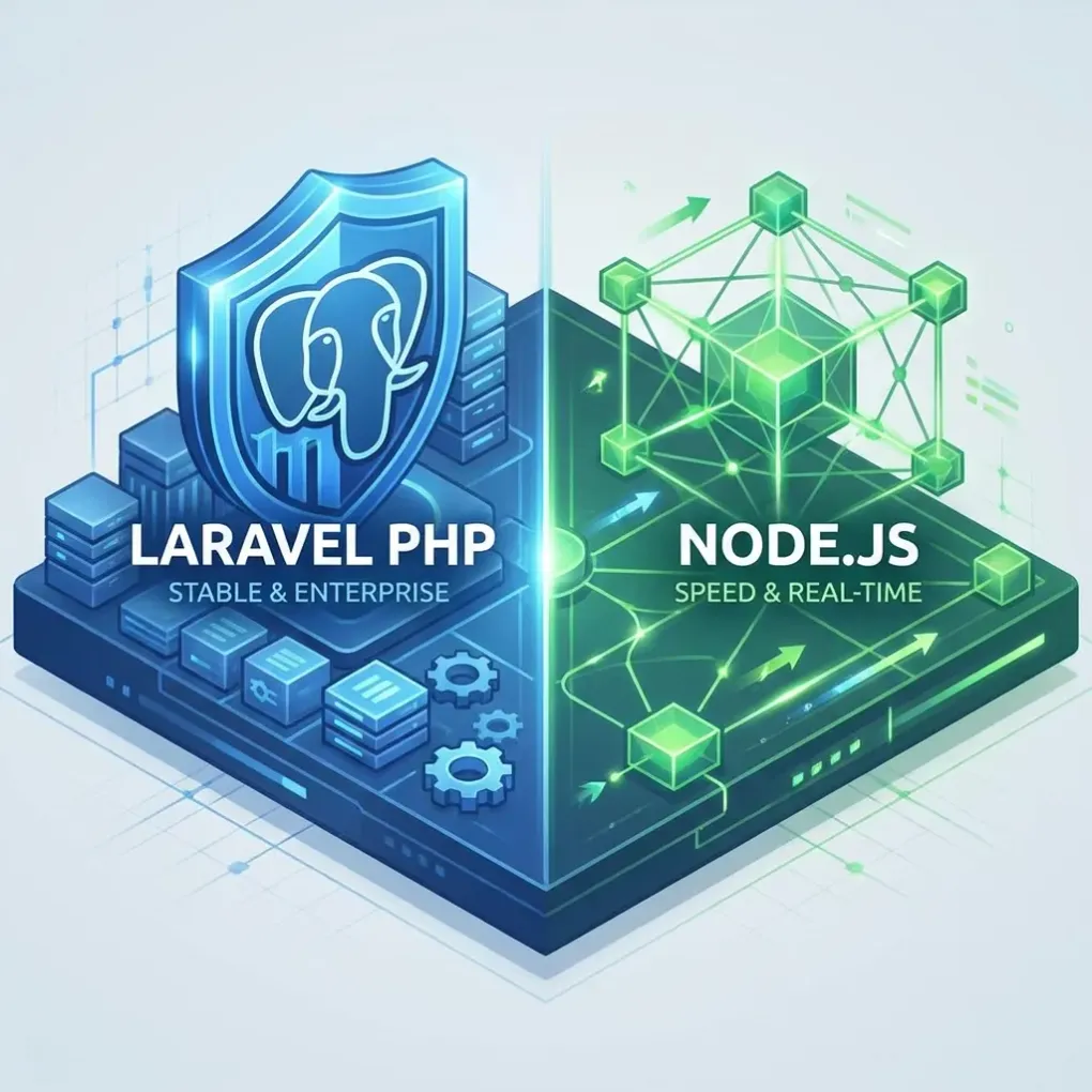 Laravel vs Node.js: Qual a melhor escolha para sistemas Enterprise?